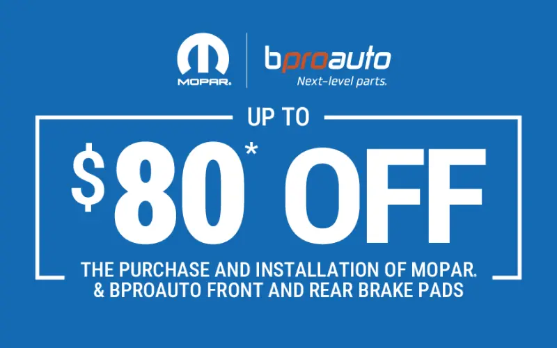 Mopar and bproauto brakes