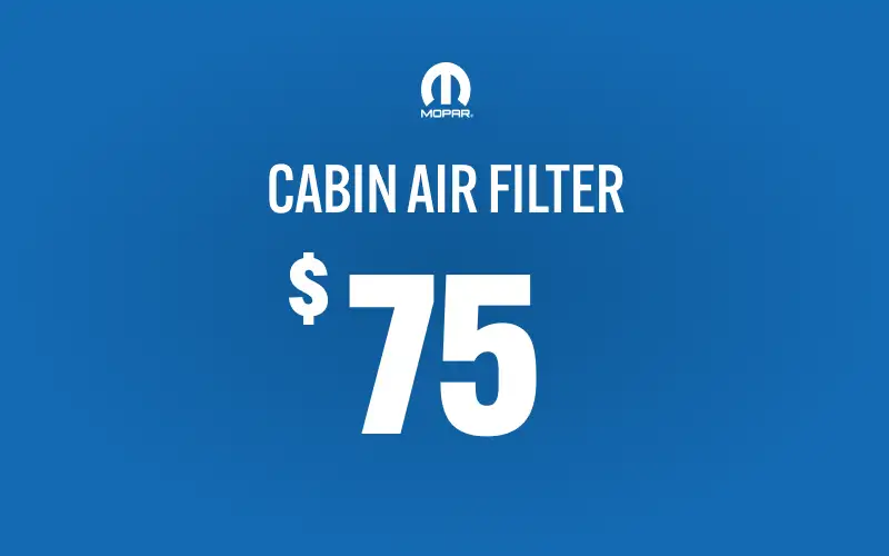 Cabin air filter