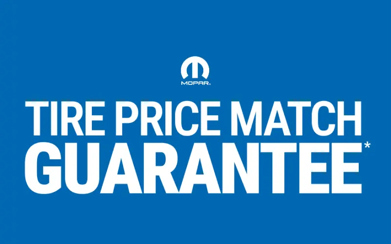 Tire price match