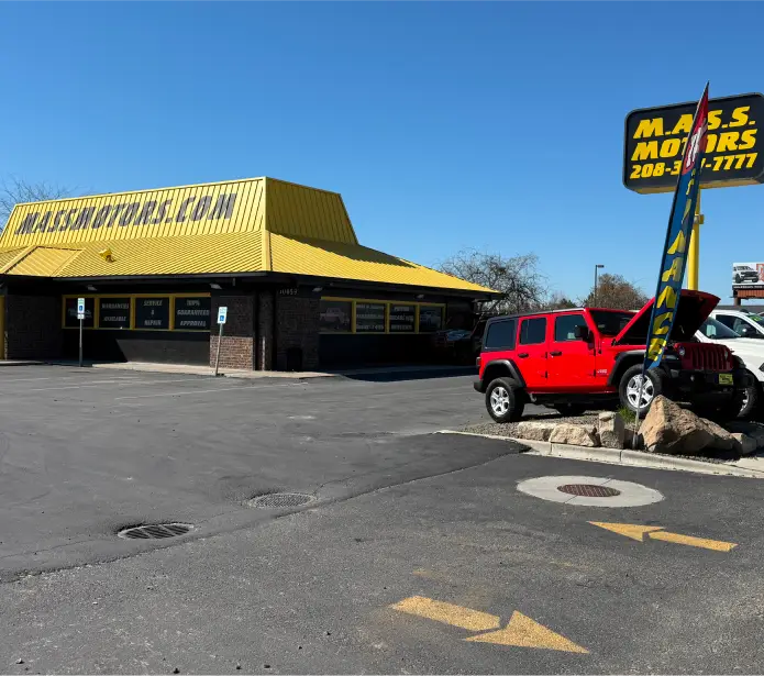 Exterior view of MASS Motors dealership.