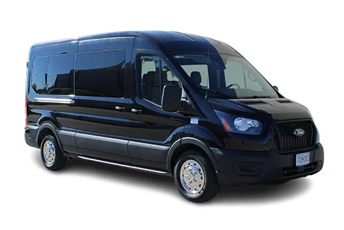 10 to 15 Passenger Ford Transit Mid Roof Van Rental