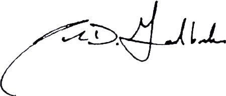 John Goodbrake signature