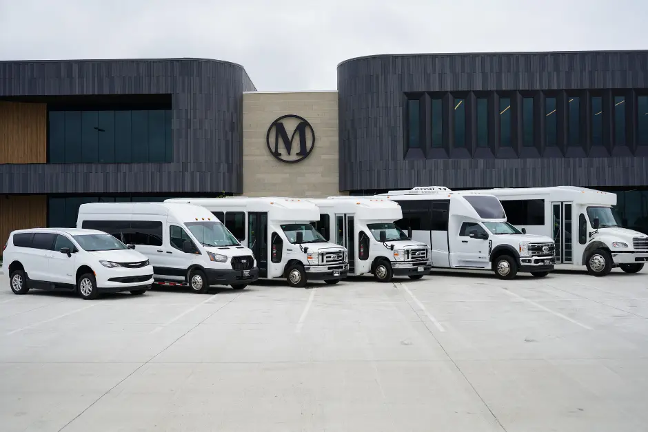 Sprinter van at Master's Transportation