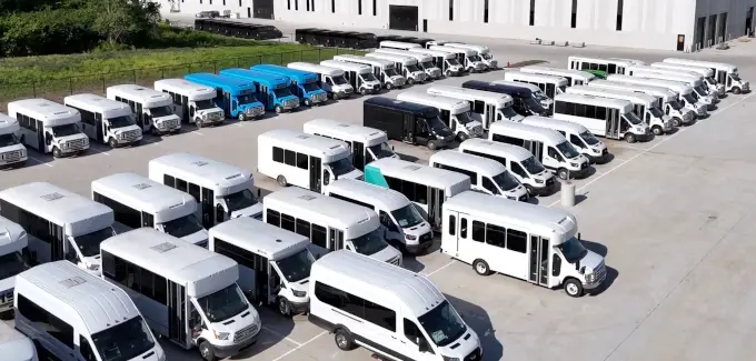 Master's Transportation vehicles
