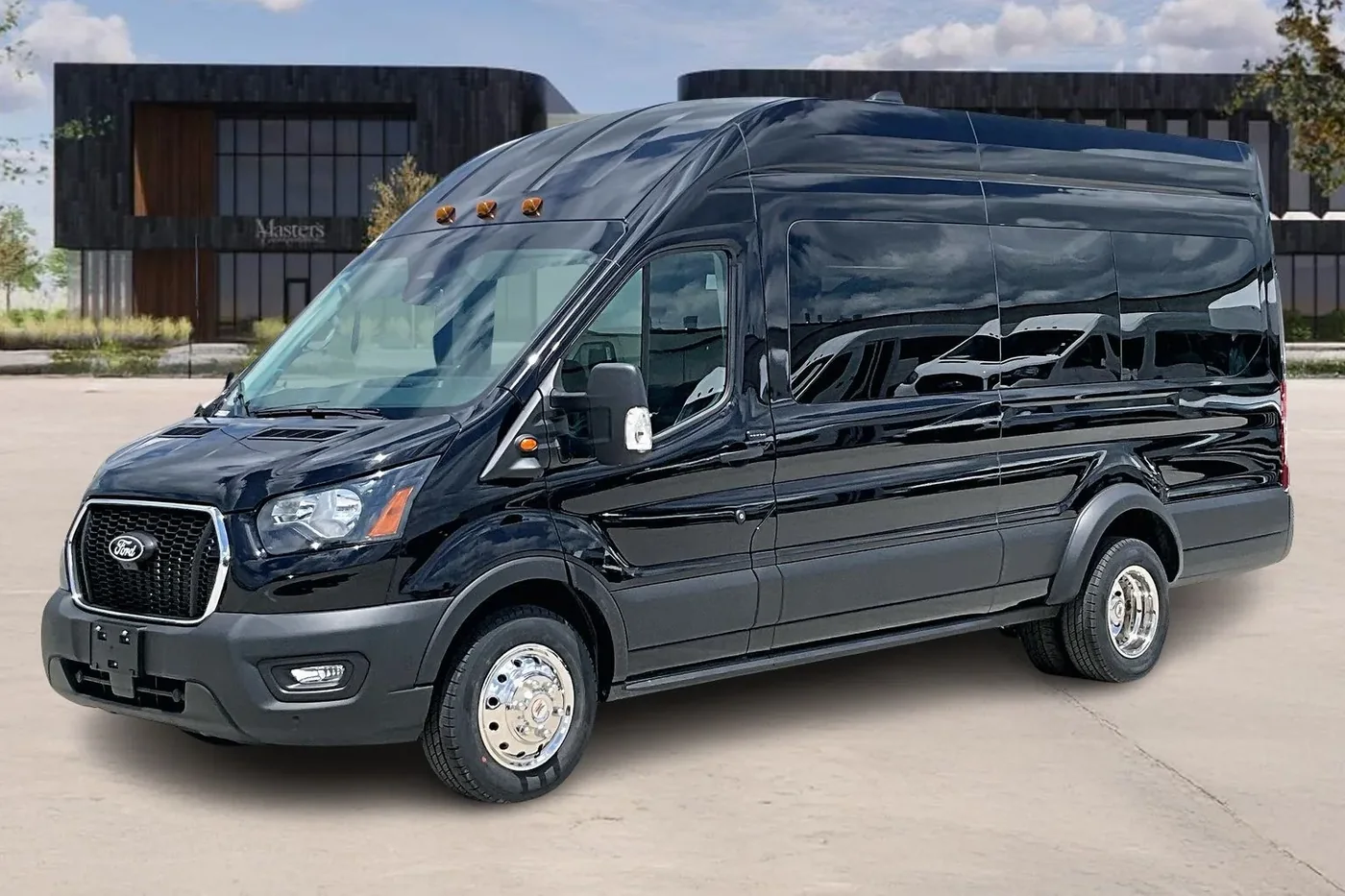 2026 Ford Transit high-roof passenger van at Master's Transportation