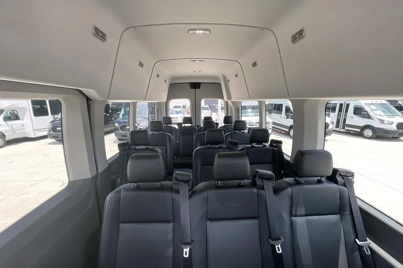 2026 Ford Transit passenger seating