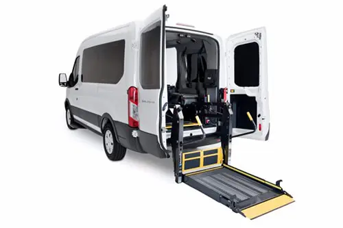 6 to 8 Passenger Wheelchair Van Rental