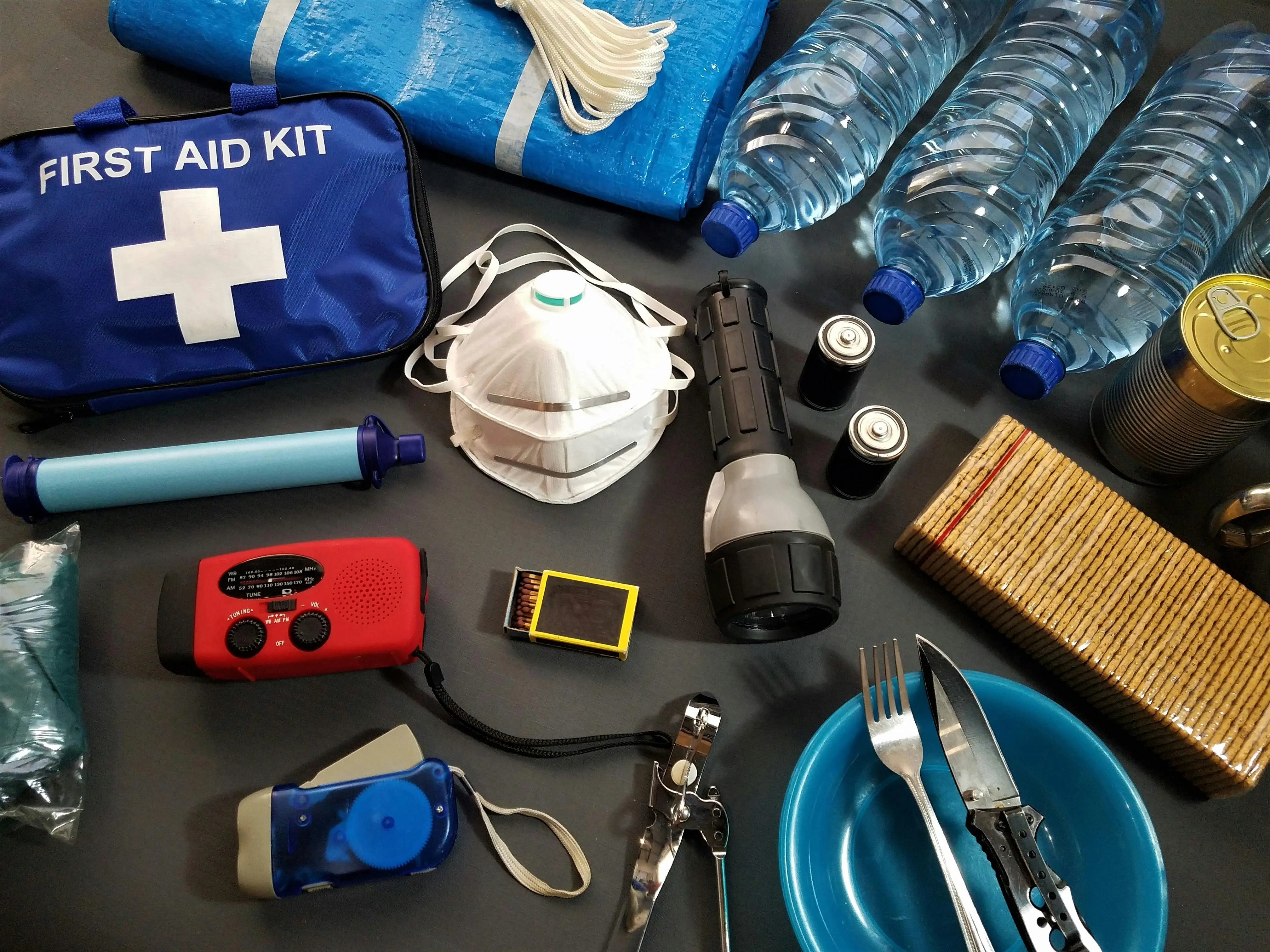 An Emergency Kit.