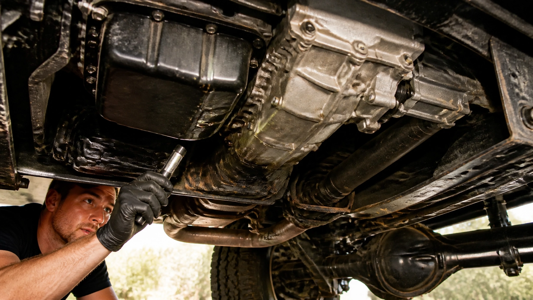 Used Chevrolet Silverado drivetrain and differential inspection in Colorado Springs CO