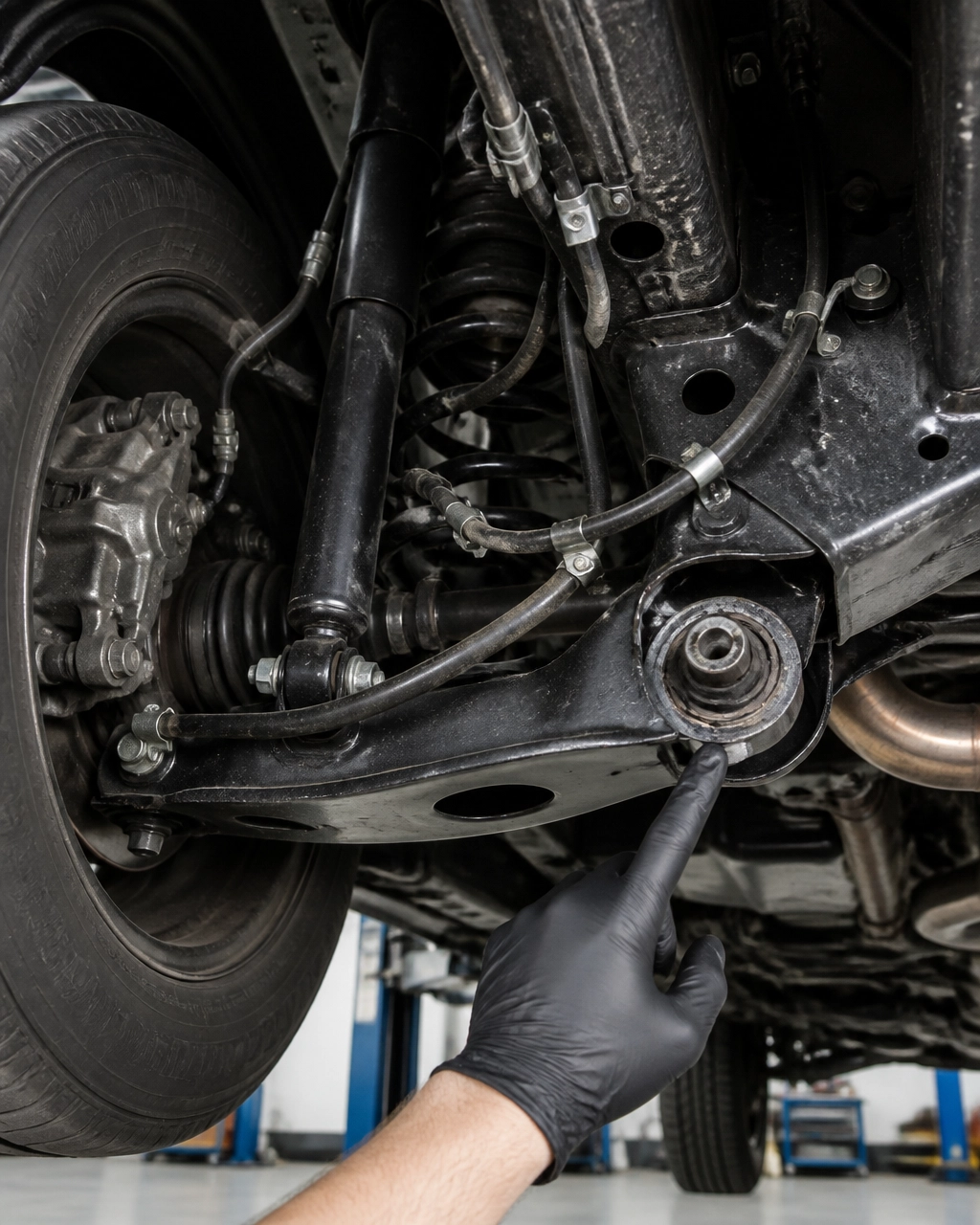Used RAM 1500 suspension and bushing inspection at McCloskey Truck Town in Colorado Springs CO