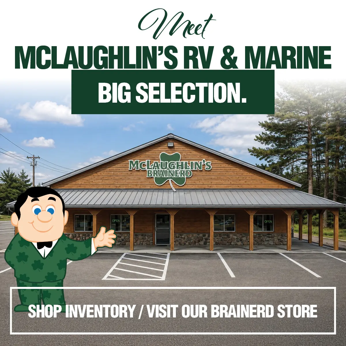 Meet McLaughlin’s RV and Marine: our Brainerd storefront