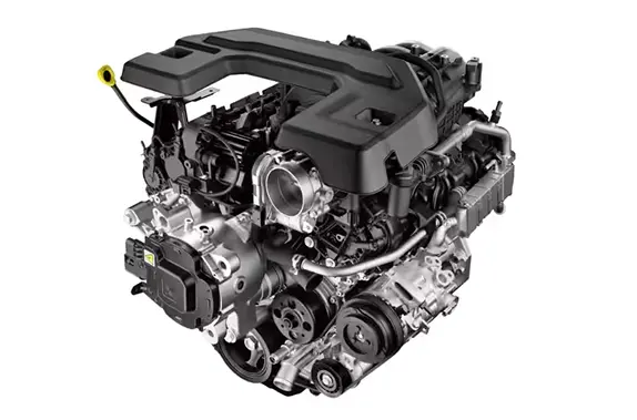 RAM 1500 3.6L Pentastar V6 engine with eTorque