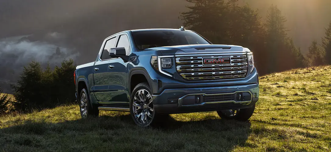 GMC Sierra using trailering camera technology