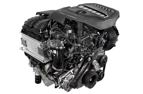 RAM 1500 High-Output 3.0L Hurricane engine