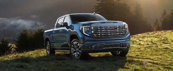 GMC Sierra interior detail
