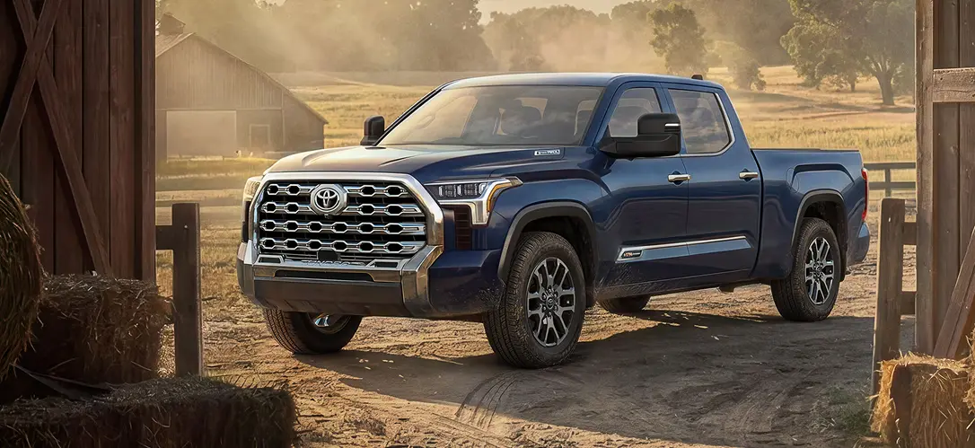Toyota Tundra with Toyota Safety Sense driver assists