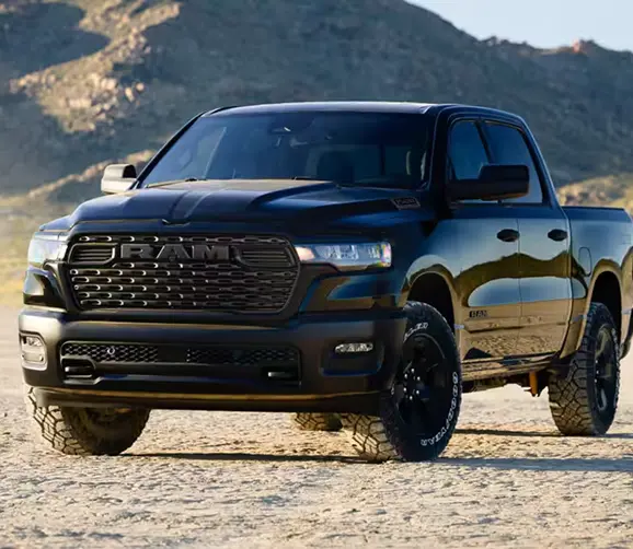RAM 1500 front three-quarter view