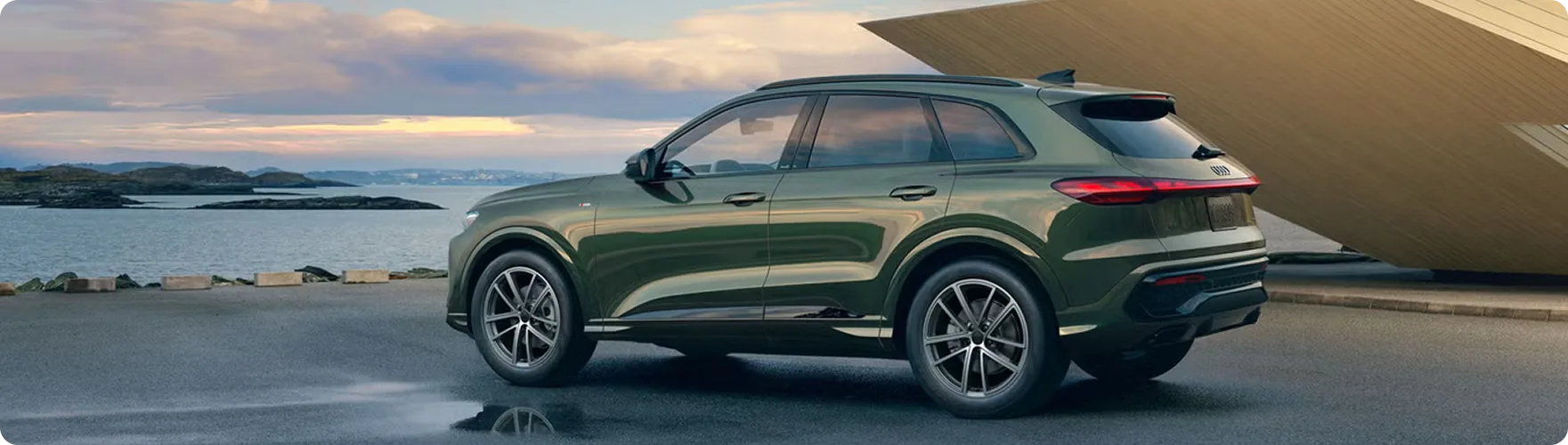 Audi Q5 on the open road
