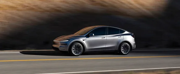 Tesla Model Y interior detail