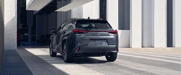 Lexus UX LED lighting detail