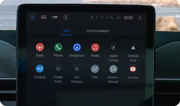 Ford Mustang Mach-E 15.5-inch center display