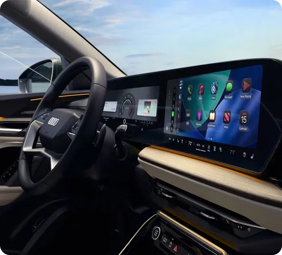 Audi Q5 virtual cockpit and MMI display