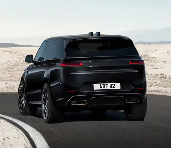 Range Rover Sport sloping roofline