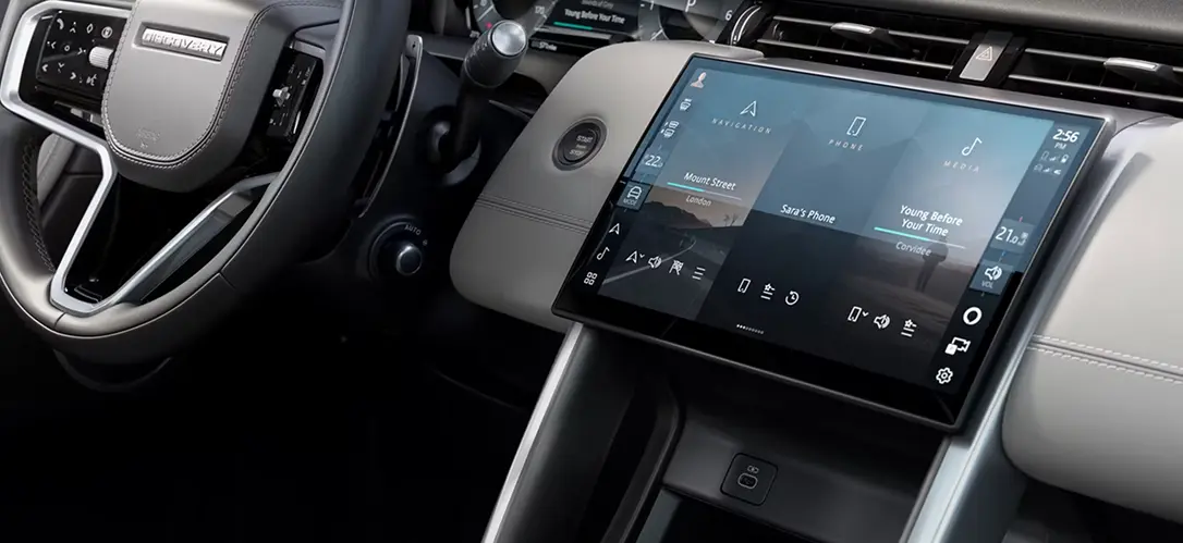 Discovery Sport infotainment touchscreen