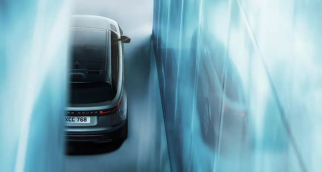 Land Rover Range Rover Velar on the road
