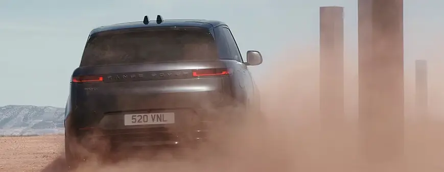 Range Rover Sport all-wheel steering cornering