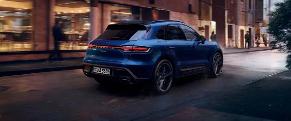 Porsche Macan front face detail