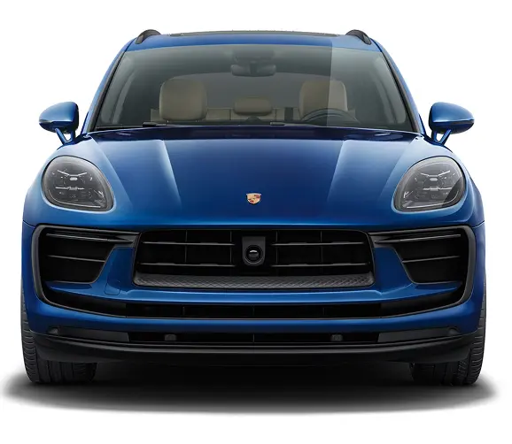 Porsche Macan rear three-quarter view