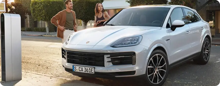 Porsche Cayenne Coupe silhouette