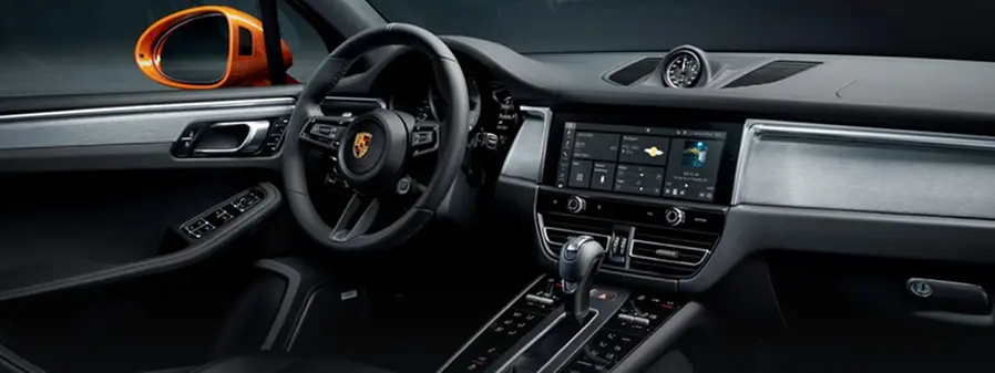 Porsche Macan driver-focused interior