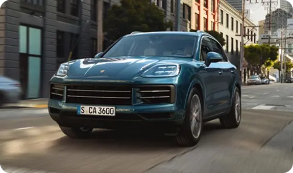 Porsche Cayenne active suspension