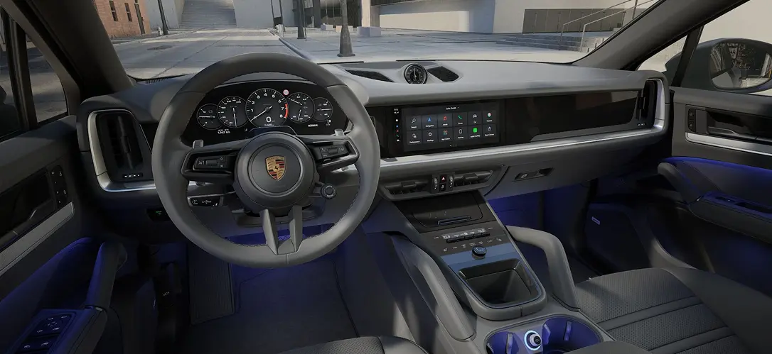 Porsche Cayenne Coupe premium audio cabin