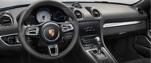 Porsche Boxster roadster profile