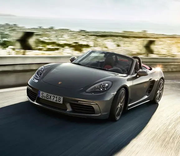Porsche Boxster front three-quarter view