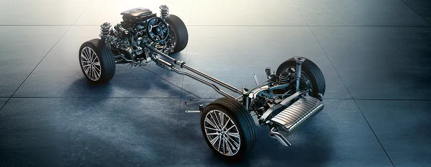 BMW X1 xDrive all-wheel drive system