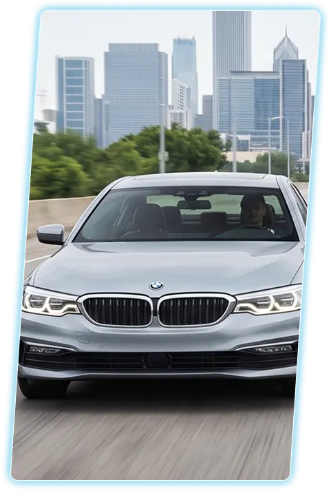 BMW 5 Series front view