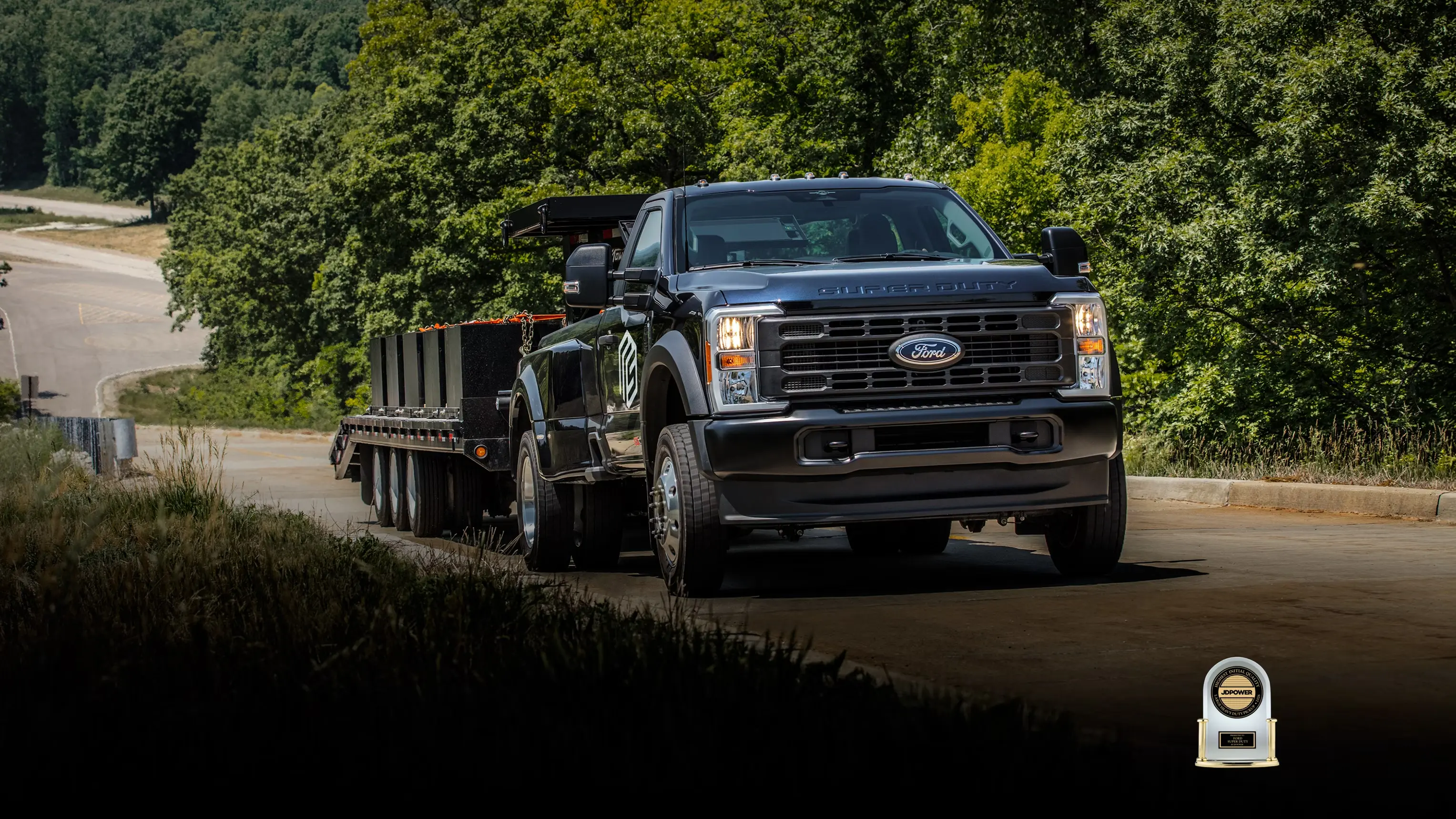 Ford Super Duty F-350 front three-quarter view