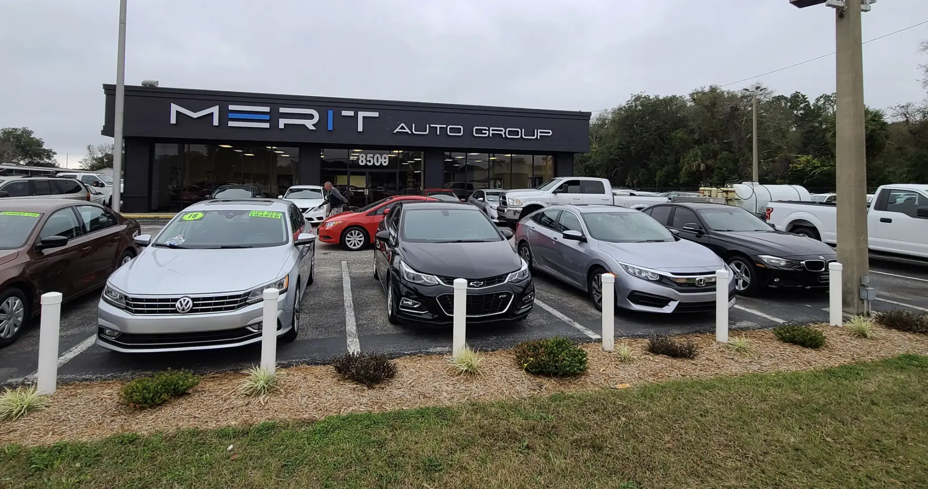 Merit Auto Group Lot with vehicles under $15k