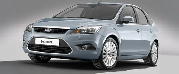 Ford Focus interior and dashboard
