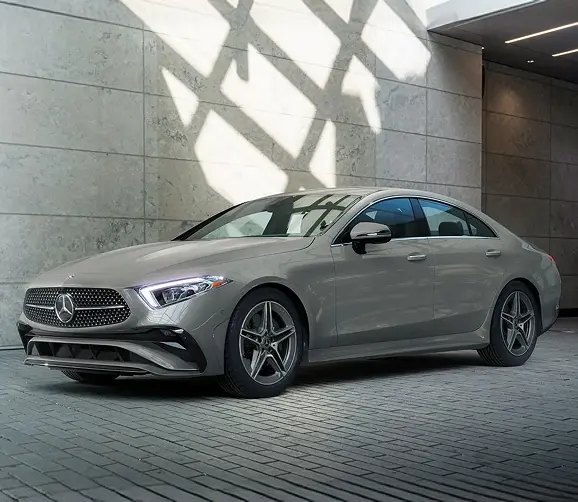 Mercedes-Benz CLS front three-quarter view