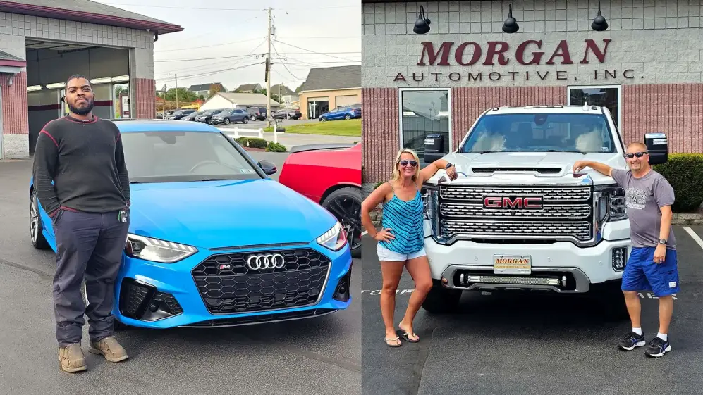 Morgan Automotive happy customers by their new vehicles