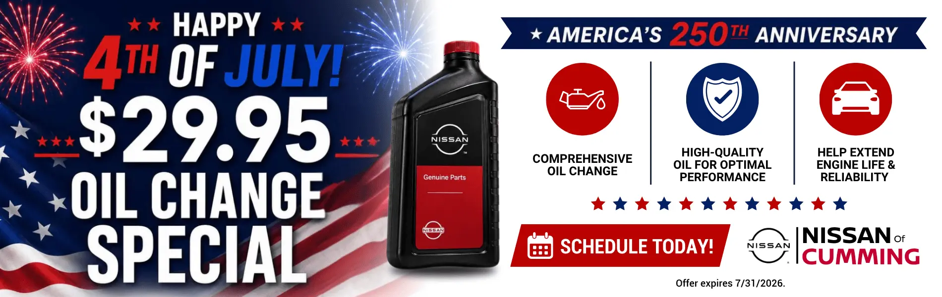 OIL CHANGE SPECIAL