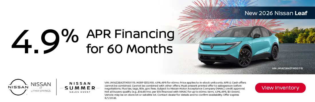 New 2026 Nissan Leaf