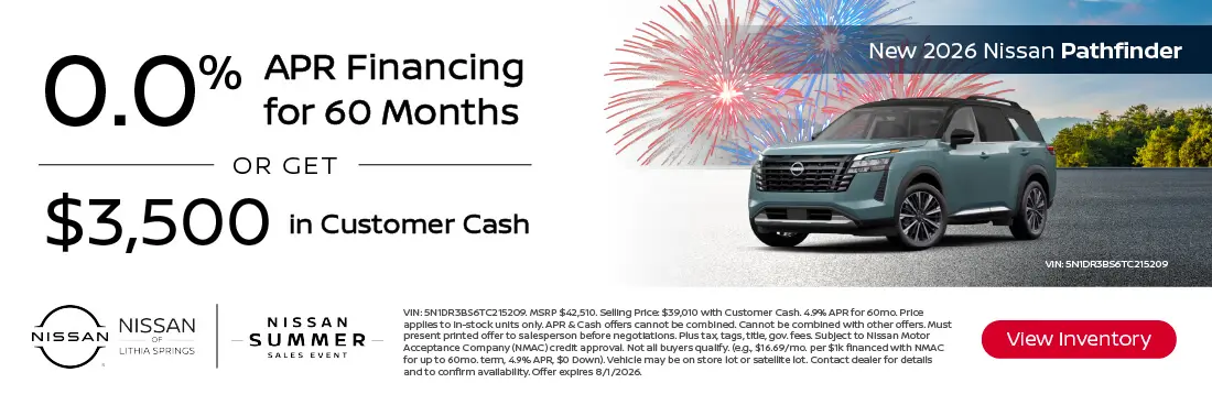 New 2026 Nissan Pathfinder