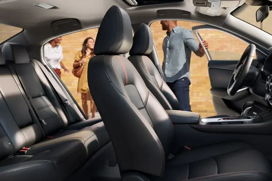 Interior of a 2025 Nissan Sentra
