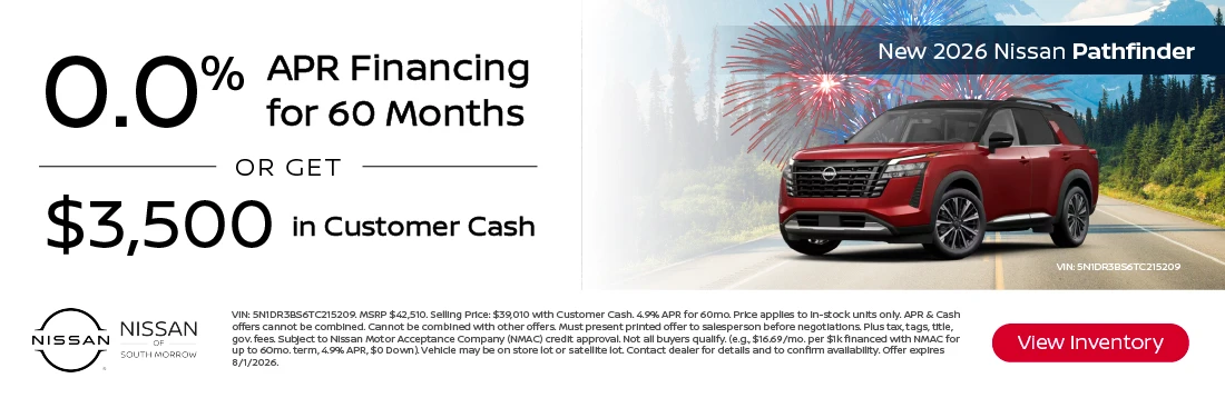New 2026 Nissan Pathfinder